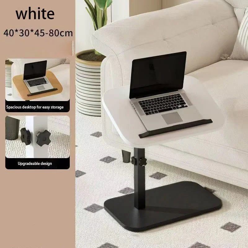 Household Foldable Mobile Lift Computer Desk Table Wood Assembly Sofa Tables Table De Salon