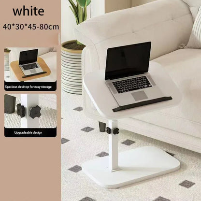 Household Foldable Mobile Lift Computer Desk Table Wood Assembly Sofa Tables Table De Salon