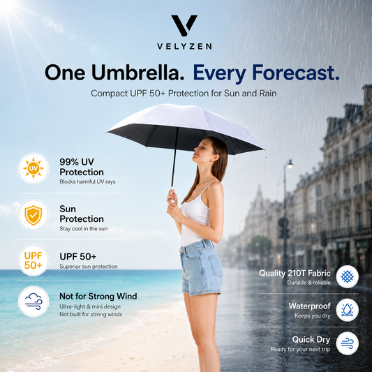 Cloudpocket™ — The Ultralight Capsule Travel Umbrella