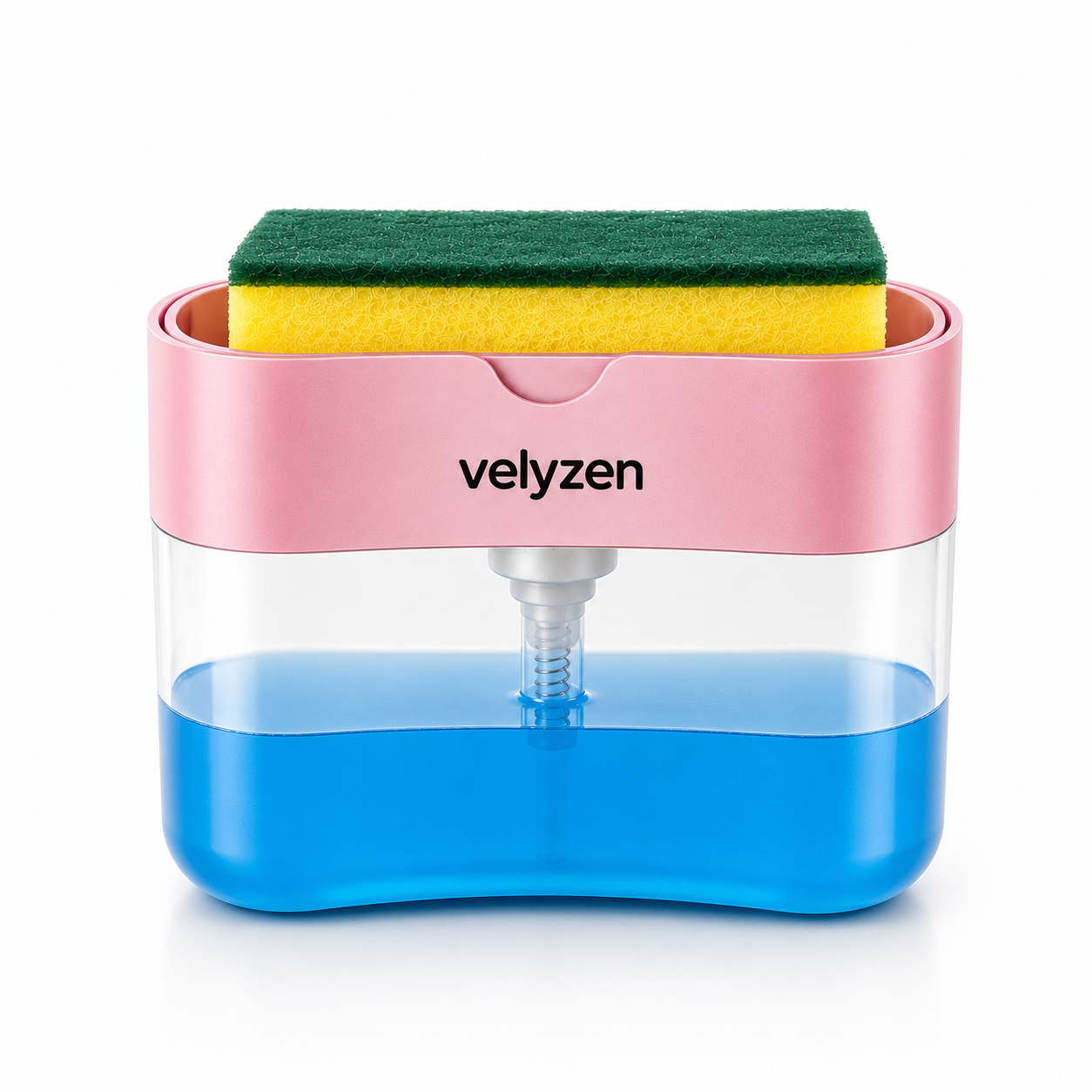 One-Press Soap Dispenser — Suds Up Your Sponge in a Second