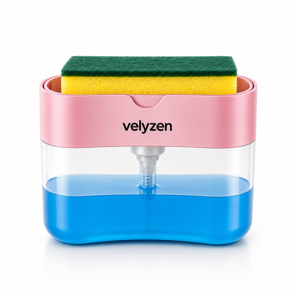 One-Press Soap Dispenser — Suds Up Your Sponge in a Second