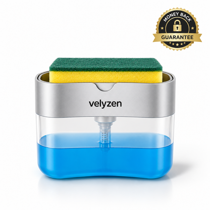 One-Press Soap Dispenser — Suds Up Your Sponge in a Second
