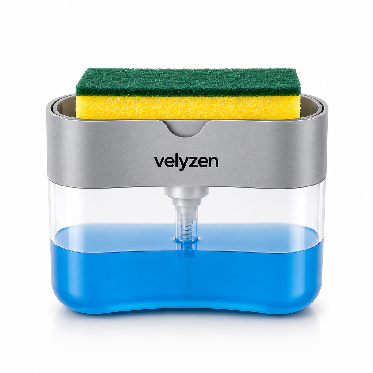 One-Press Soap Dispenser — Suds Up Your Sponge in a Second
