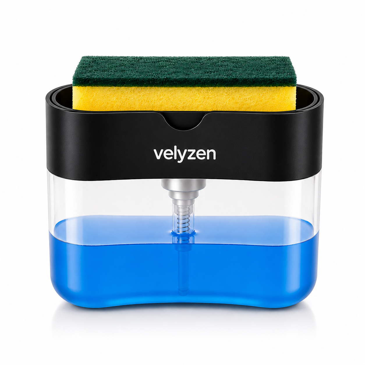 One-Press Soap Dispenser — Suds Up Your Sponge in a Second