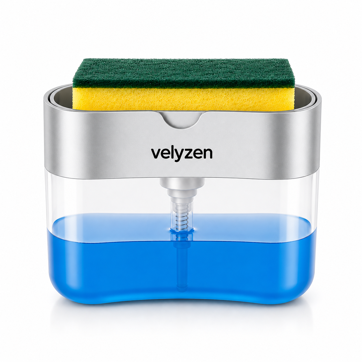 One-Press Soap Dispenser — Suds Up Your Sponge in a Second