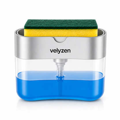 One-Press Soap Dispenser — Suds Up Your Sponge in a Second