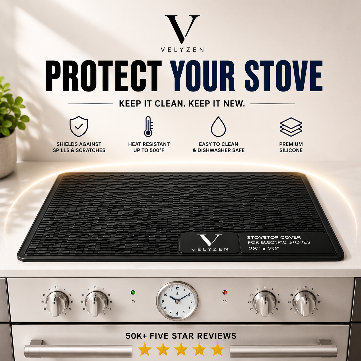 The Stovetop Shield™ — Guard Your Stove, Extend Its Life