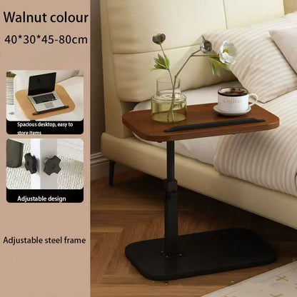 Household Foldable Mobile Lift Computer Desk Table Wood Assembly Sofa Tables Table De Salon
