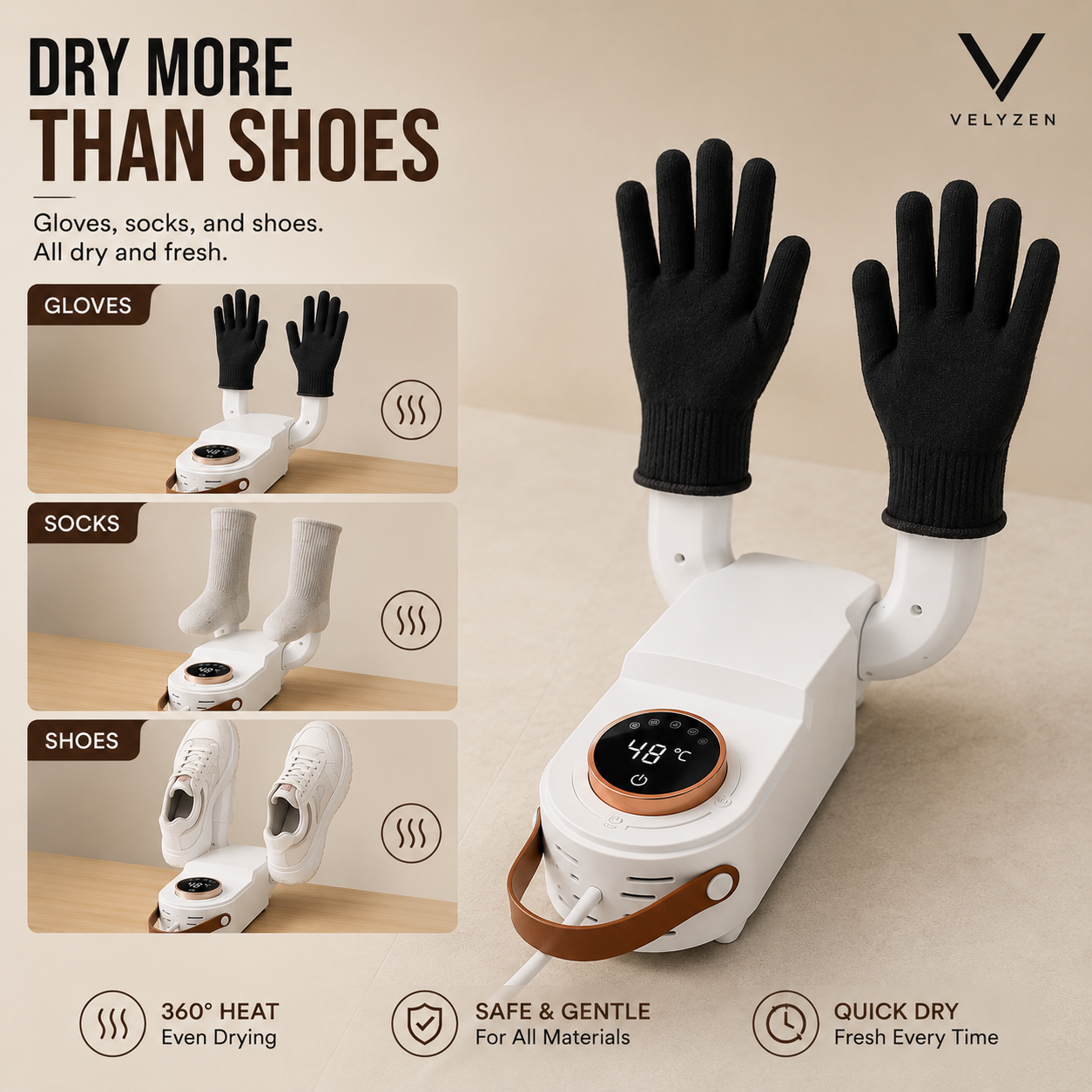 Dryft™ Pro — Smart Shoe Dryer | Dry & Odor-Free in Minutes